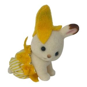 Calico Critters Baby Fruit Party Chocolate Rabbit Banana Sylvanain families